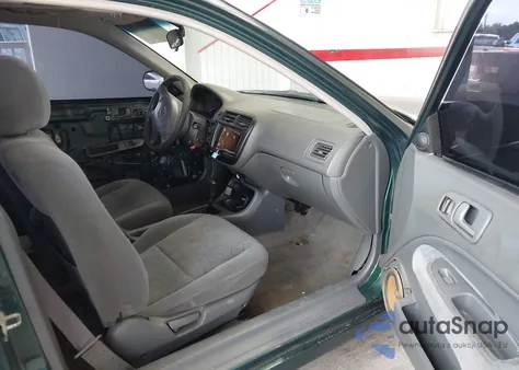 2000 Honda Civic Ex из США, поврежденный, VIN 1HGEJ8241YL065498